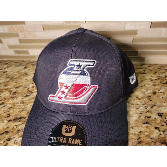Los Angeles Lakers Hat Ultra Game Cap Adjustable LA NBA Basketball Black - Picture 2 of 16